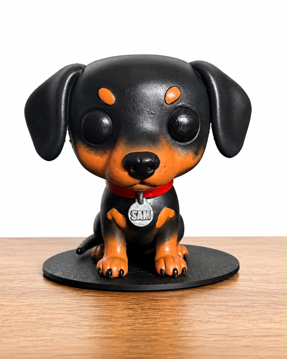 Figura personalizada de mascota 1