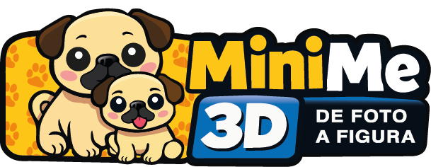 logo de minime de recuerdos a figuras 3D