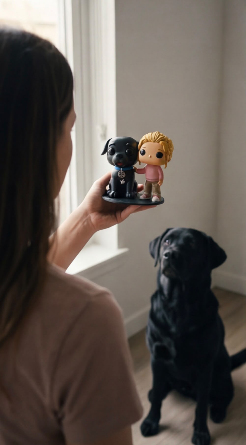 Proceso de creación de una figura personalizada MiniMe